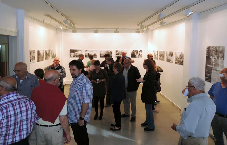 Un moment de l'inauguració, el passat 7 de maig